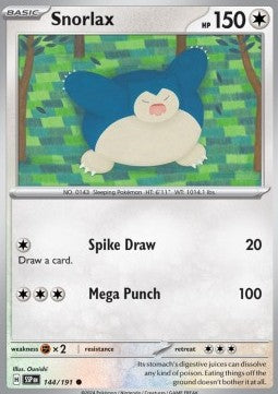 Snorlax - Surging Sparks (Common) [SSP-144] Imagen principal del producto