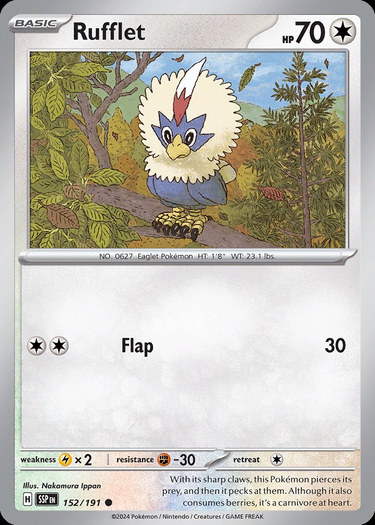 Rufflet - Surging Sparks (Common) [SSP-152] Hoofdafbeelding