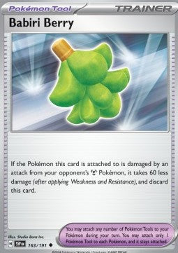 Babiri Berry - Surging Sparks (Uncommon) [SSP-163] Hover Image