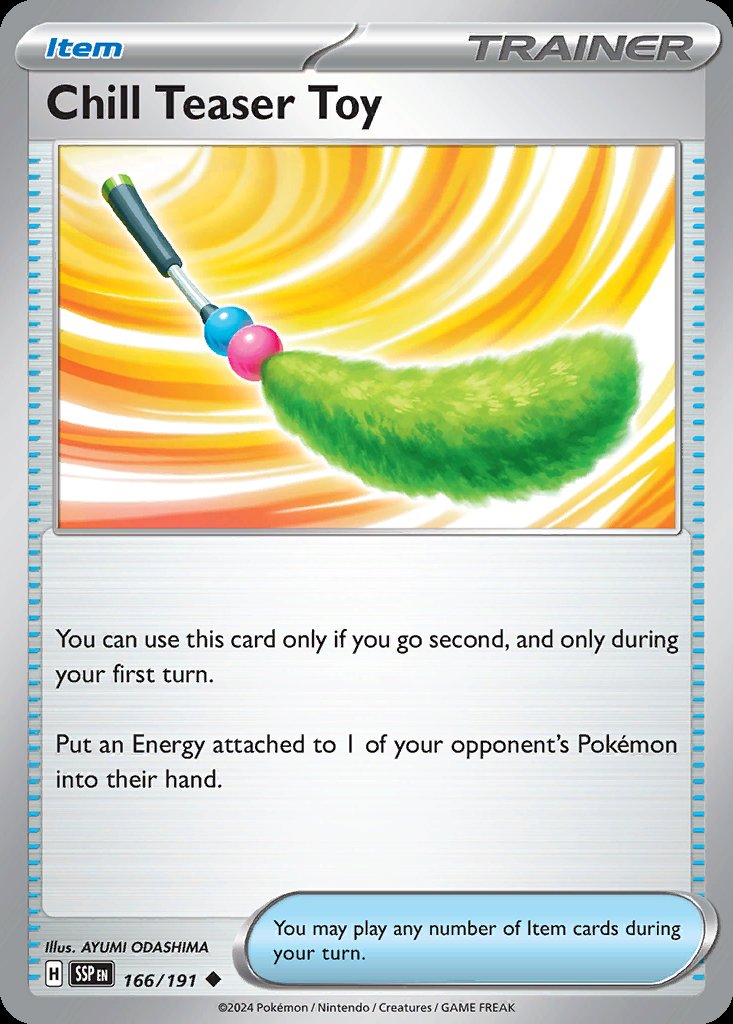 Chill Teaser Toy - Surging Sparks (Uncommon) [SSP-166] Hauptbild