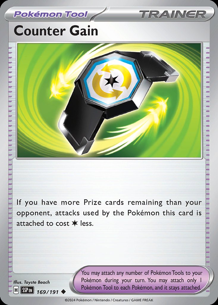 Counter Gain - Surging Sparks (Uncommon) [SSP-169] Hauptbild