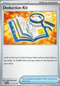 Deduction Kit - Surging Sparks (Uncommon) [SSP-171] Hauptbild
