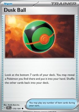 Dusk Ball - Surging Sparks (Uncommon) [SSP-175] Imagen principal del producto