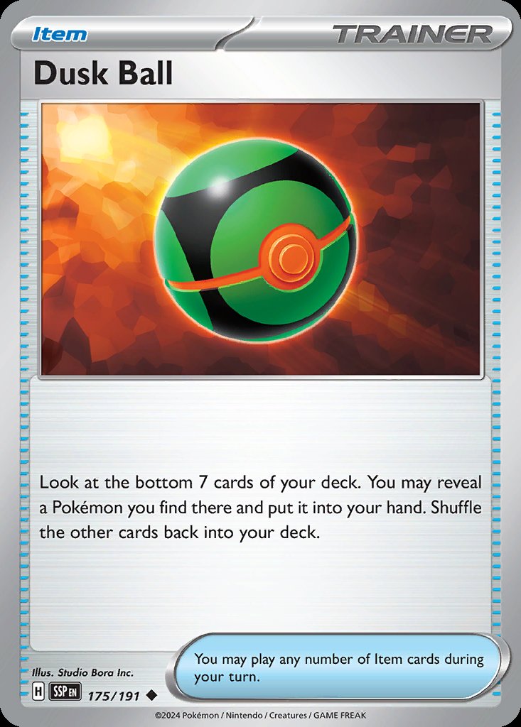 Dusk Ball - Surging Sparks (Uncommon) [SSP-175] Hauptbild