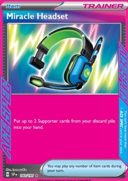Miracle Headset - Surging Sparks (ACE Rare) [SSP-183] Hover Image