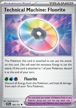Technical Machine: Fluorite - Surging Sparks (Uncommon) [SSP-188] Hover Image