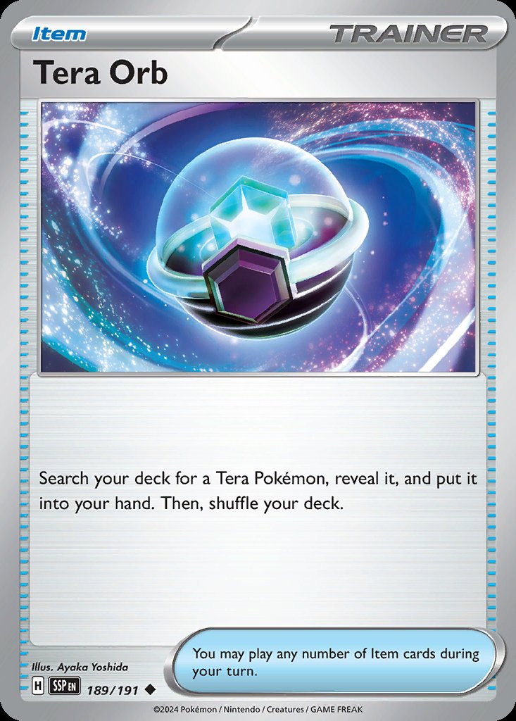 Tera Orb - Surging Sparks (Uncommon) [SSP-189] Image principale du produit