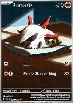 Larvesta - Surging Sparks (Illustration Rare) [SSP-196] Main image