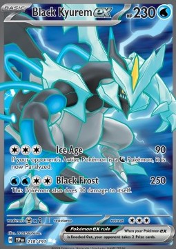 Black Kyurem ex - Surging Sparks (Ultra Rare) [SSP-218] Hoofdafbeelding