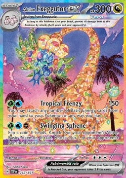 Alolan Exeggutor ex - Surging Sparks (Special Illustration Rare) [SSP-242] Hover Image
