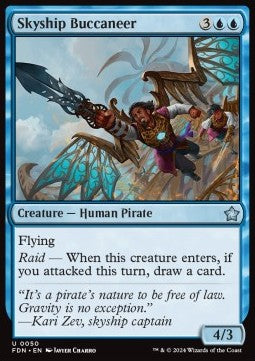 Skyship Buccaneer - Magic: The Gathering Foundations (Uncommon) [FDN-50] Hover Image
