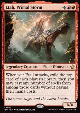 Etali, Primal Storm - Magic: The Gathering Foundations (Rare) [FDN-194] Hover Image