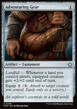 Adventuring Gear - Magic: The Gathering Foundations (Uncommon) [FDN-249] Image principale du produit
