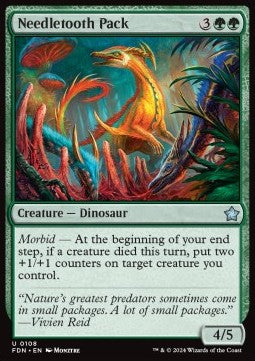 Needletooth Pack - Magic: The Gathering Foundations (Uncommon) [FDN-108] Image principale du produit