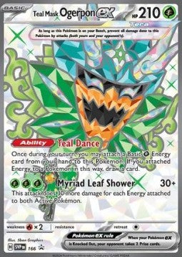 Teal Mask Ogerpon ex - SV Black Star Promos (Promo) [SVP-166] Hover Image