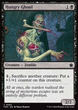 Hungry Ghoul - Magic: The Gathering Foundations (Common) [FDN-62] Imagen principal del producto