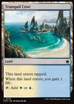Tranquil Cove - Magic: The Gathering Foundations (Common) [FDN-270] Hover Image
