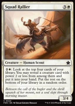 Squad Rallier - Magic: The Gathering Foundations (Common) [FDN-24] Hover Image