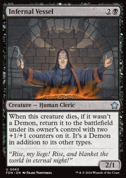 Infernal Vessel - Magic: The Gathering Foundations (Uncommon) [FDN-63] Hover Image