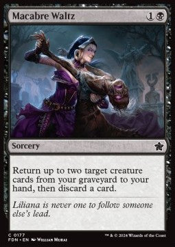 Macabre Waltz - Magic: The Gathering Foundations (Common) [FDN-177] Main image