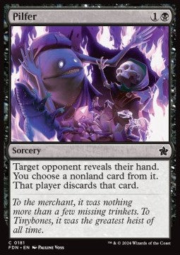 Pilfer - Magic: The Gathering Foundations (Common) [FDN-181] Main image
