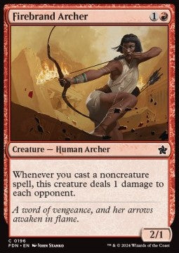 Firebrand Archer - Magic: The Gathering Foundations (Common) [FDN-196] Image principale du produit