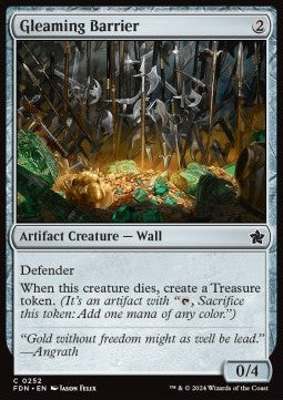 Gleaming Barrier - Magic: The Gathering Foundations (Common) [FDN-252] Image principale du produit