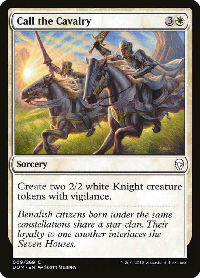 Call the Cavalry - Dominaria (Common) [DOM-9]