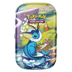 Prismatic Evolutions: Vaporeon Mini Tin - Prismatic Evolutions