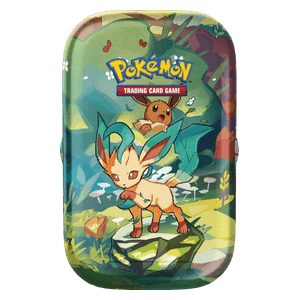 Prismatic Evolutions: Leafeon Mini Tin - Prismatic Evolutions