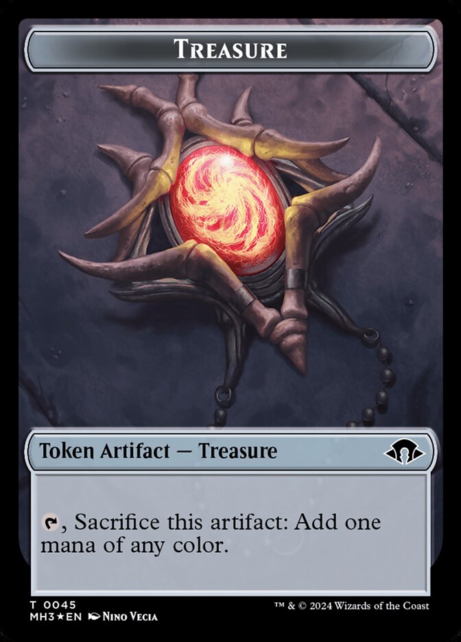 Magic-kaart Treasure Token // Copy Token TMH3-CT 45/1 uit Modern Horizons 3: Tokens (Token)