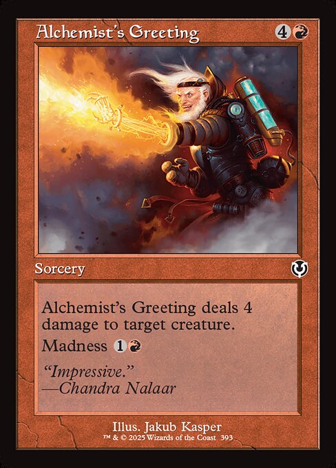 Alchemist's Greeting – Innistrad Remastered (INR-393) Magic: The Gathering card | LC-REM-20260804-15339915968844-79ab381f-9392-4f39-8c63-a12eb60b00a5