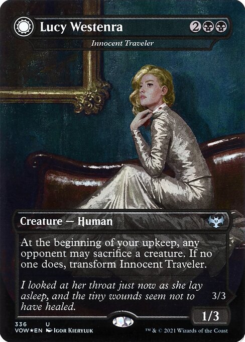 Innocent Traveler // Malicious Invader – Innistrad: Crimson Vow (VOW-336) Magic: The Gathering card | LC-REM-20260804-15150645150028-7a043975-59b4-490c-bf33-c08bd7b40bd3
