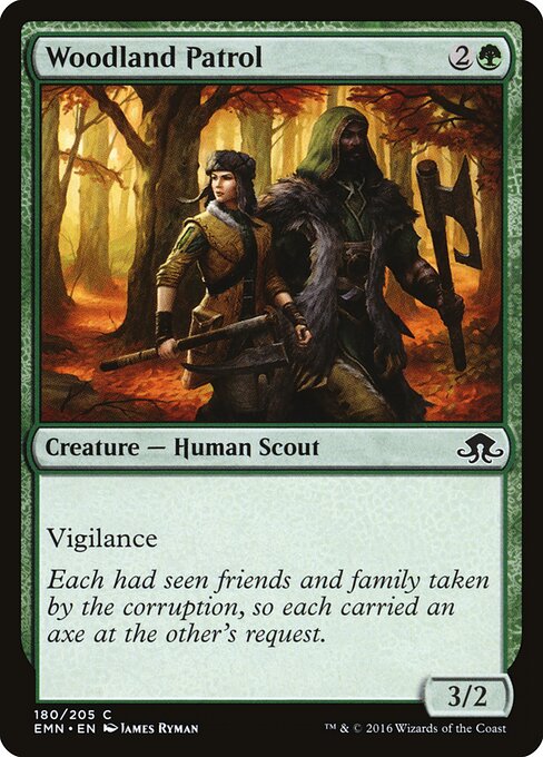 Woodland Patrol – Eldritch Moon (EMN-180) Magic: The Gathering card | LC-REM-20260804-15150788673868-7a134bd1-3c5a-467e-bad1-65548b33faa5