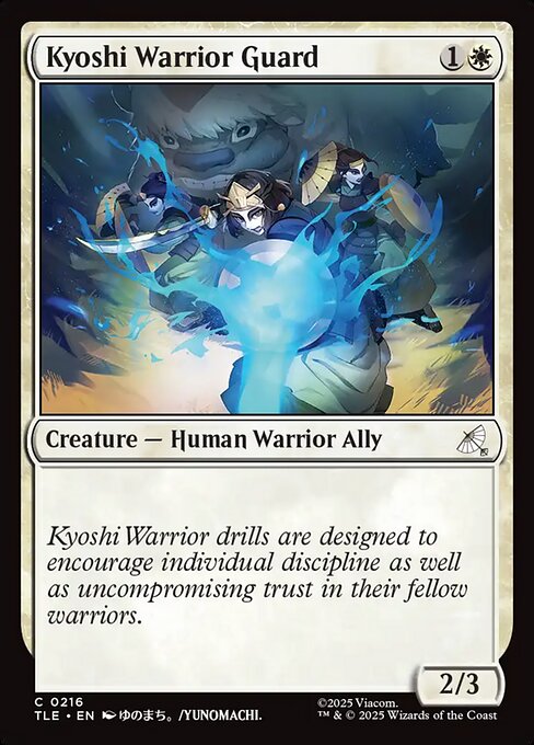 Kyoshi Warrior Guard – Magic: The Gathering | Avatar: The Last Airbender: Eternal (TLE-216) Magic: The Gathering card