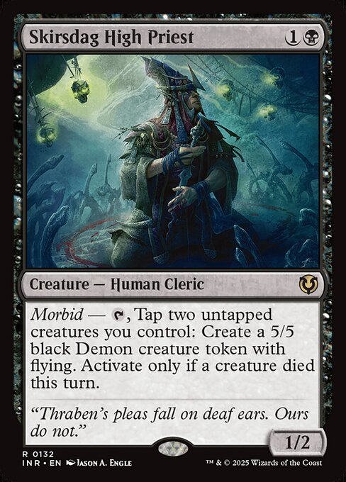 Skirsdag High Priest – Innistrad Remastered (INR-132) Magic: The Gathering card
