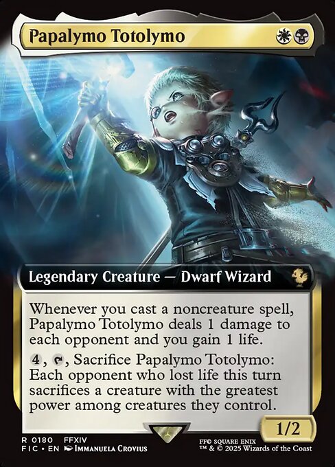 Papalymo Totolymo – Final Fantasy Commander (FIC-180) Magic: The Gathering card | LC-REM-20260804-15339630100812-7a3ebe5c-d34a-4e47-a060-76f6700af12d