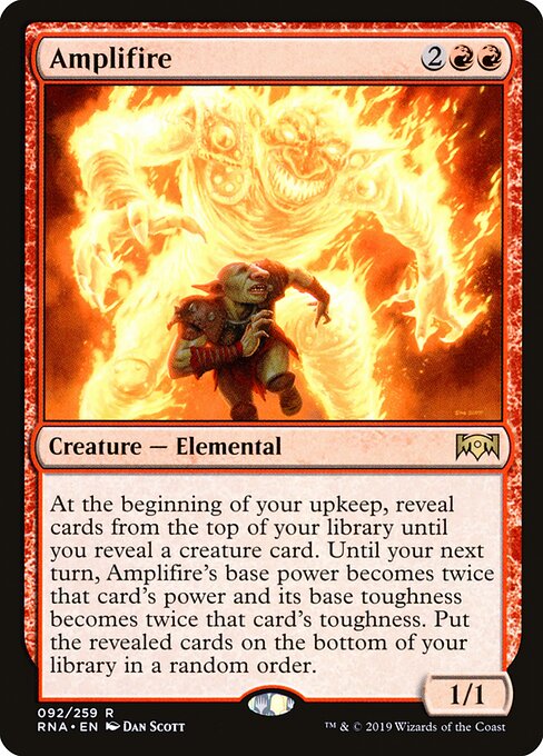 Amplifire – Ravnica Allegiance (RNA-92) Magic: The Gathering card Image principale du produit