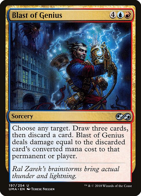 Blast of Genius – Ultimate Masters (UMA-197) Magic: The Gathering card | LC-REM-20260804-15909429543244-7a97c6e7-affd-455a-925c-332ca6b7a6a5