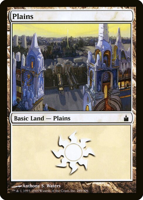 Plains – Ravnica: City of Guilds (RAV-289) Magic: The Gathering card