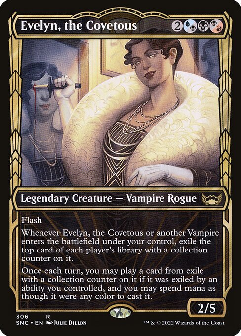 Evelyn, the Covetous – Streets of New Capenna (SNC-306) Magic: The Gathering card | LC-REM-20260804-15383428563276-7abd914b-4f66-4b80-8249-86f2e77f0452