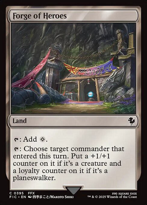 Forge of Heroes – Final Fantasy Commander (FIC-395) Magic: The Gathering card | LC-REM-20260804-15340024660300-7ac60dfc-040e-4cc1-a967-3c915770fc8e