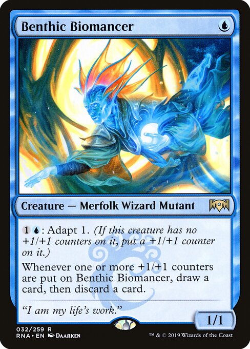 Benthic Biomancer – Ravnica Allegiance (RNA-32) Magic: The Gathering card