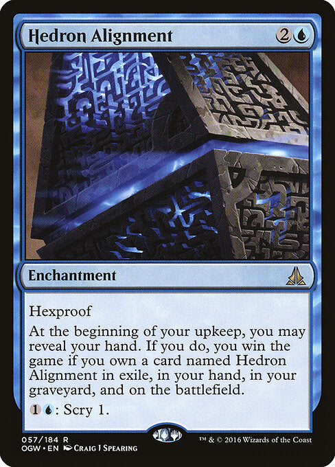 Hedron Alignment – Oath of the Gatewatch (OGW-57) Magic: The Gathering card