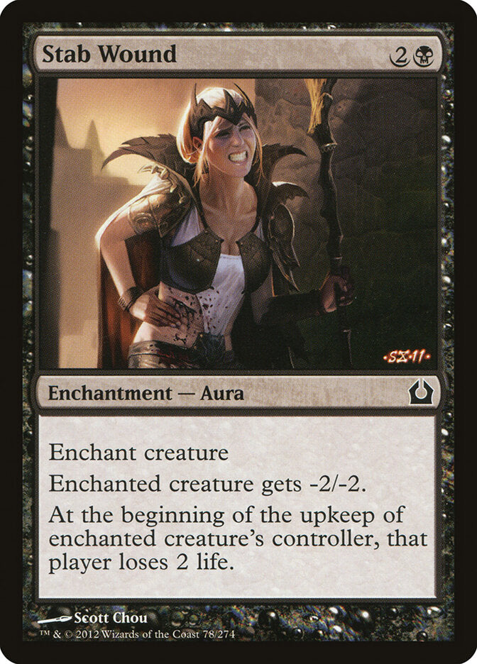 Stab Wound - Return to Ravnica (Common) [RTR-78]
