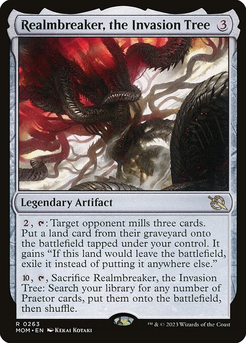 Realmbreaker, the Invasion Tree – March of the Machine (MOM-263) Magic: The Gathering card