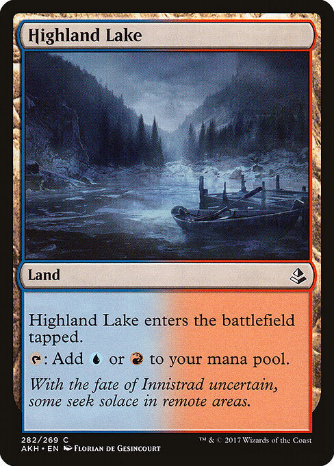 Highland Lake – Amonkhet (AKH-282) Magic: The Gathering card