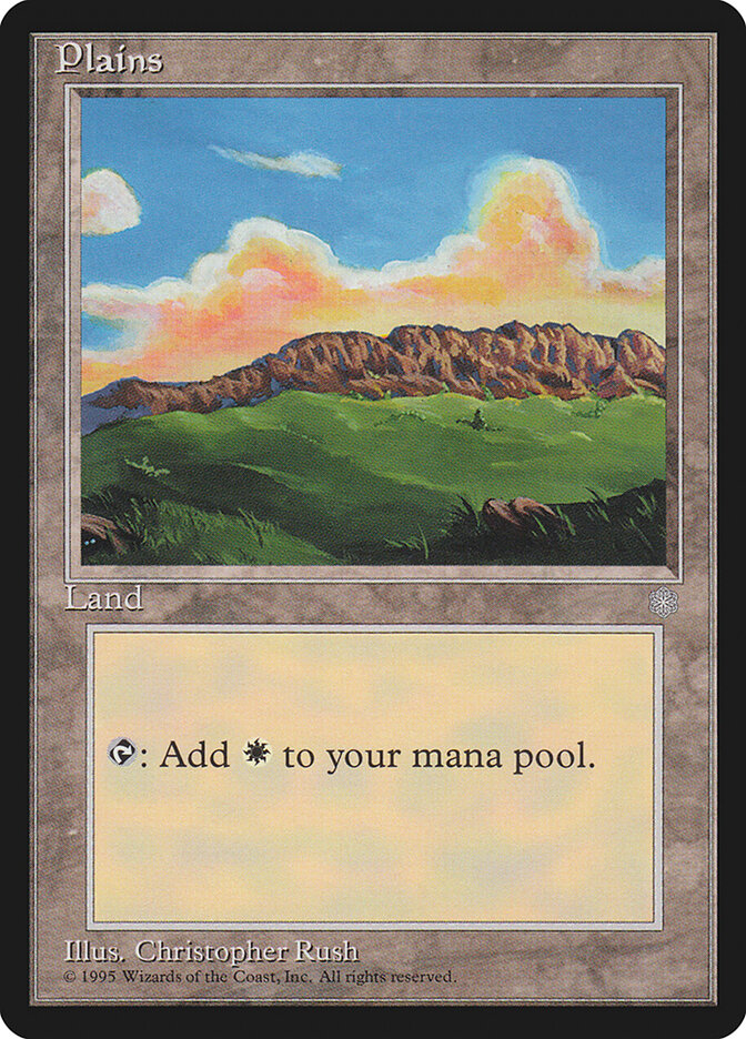 Magic-kaart Plains ICE-364 uit Ice Age (Land) Immagine principale del prodotto