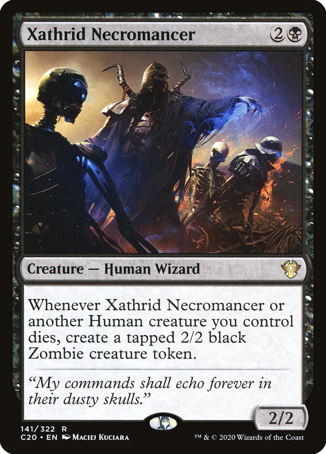 Xathrid Necromancer - Commander: Ikoria (Rare) [C20-141]
