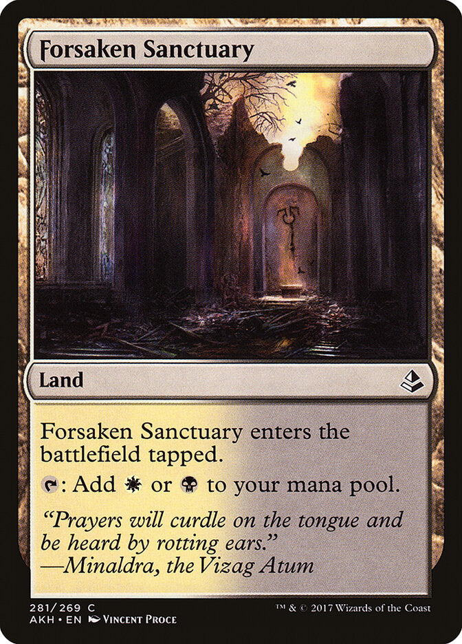 Forsaken Sanctuary - Amonkhet (Common) [AKH-281] Imagen principal del producto